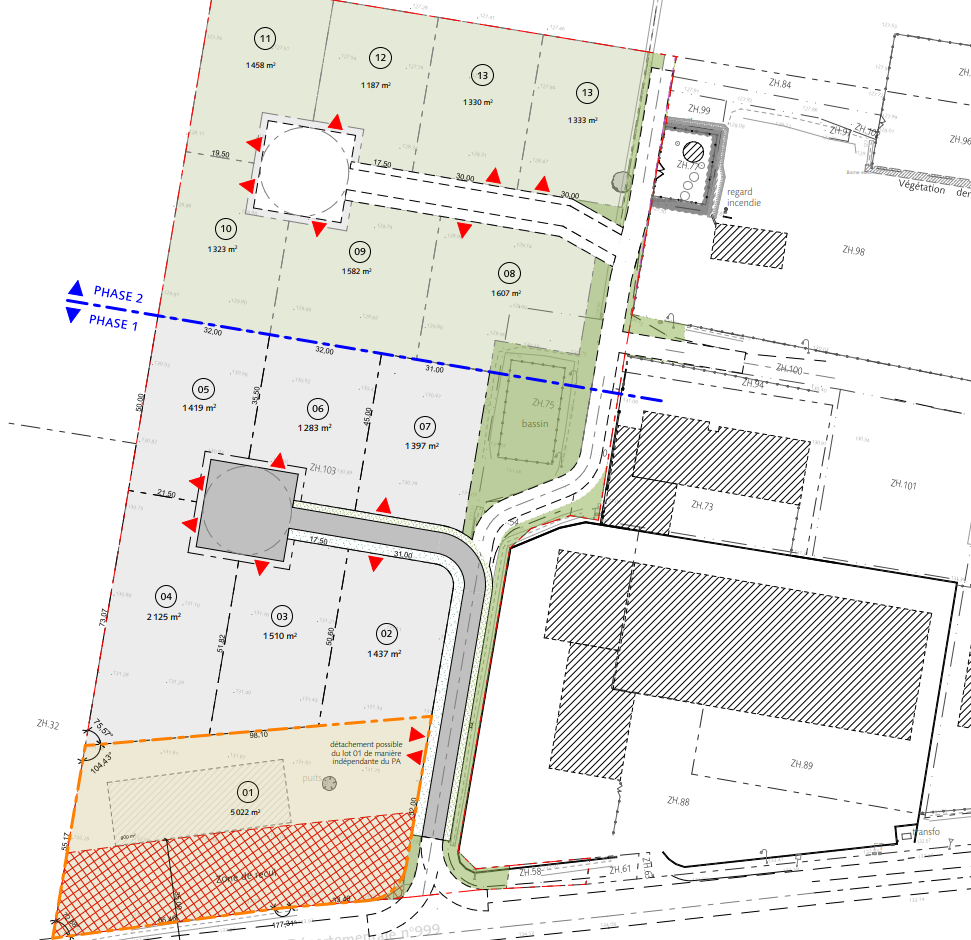 projet zone activité gaillac graulhet tescou schéma 1 aiga infra
