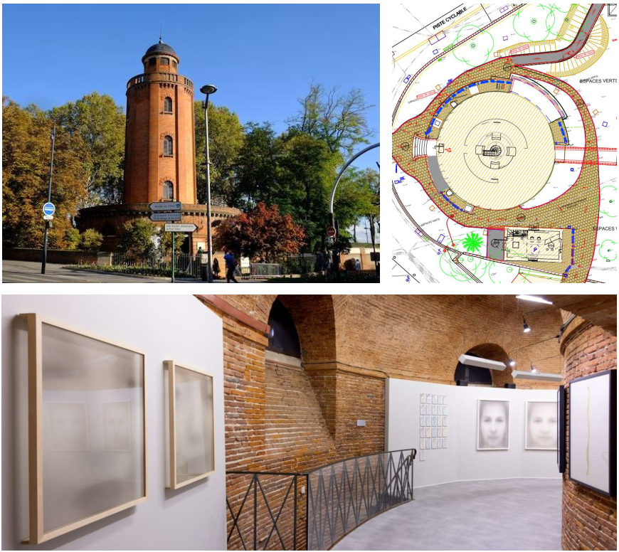 projet chateau d'eau toulouse photo aiga infra