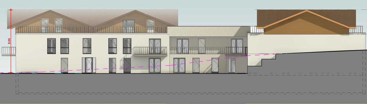 projet crédit agricole beaumont simulation aiga infra