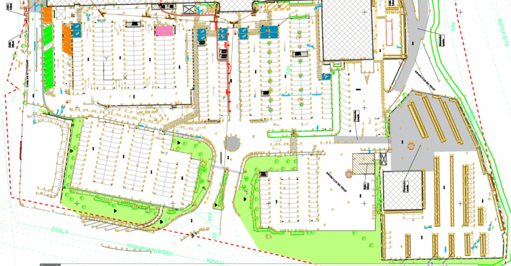 schéma projet leroy merlin bayonne aiga infra