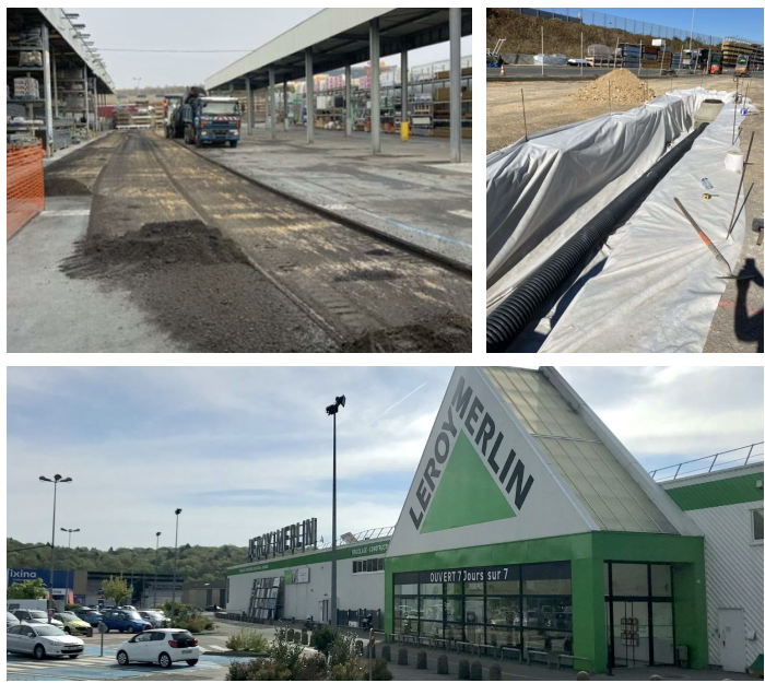 projet leroy merlin sud-ouest aiga infra