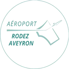 logo aéroport rodez aveyron